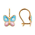 Серьги детские 027347 Серьги детские 027347