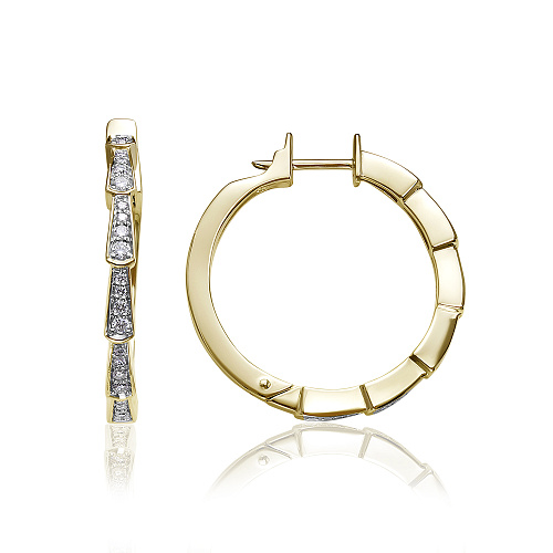 Серьги конго 20-11-1082-301 Серьги конго 20-11-1082-301